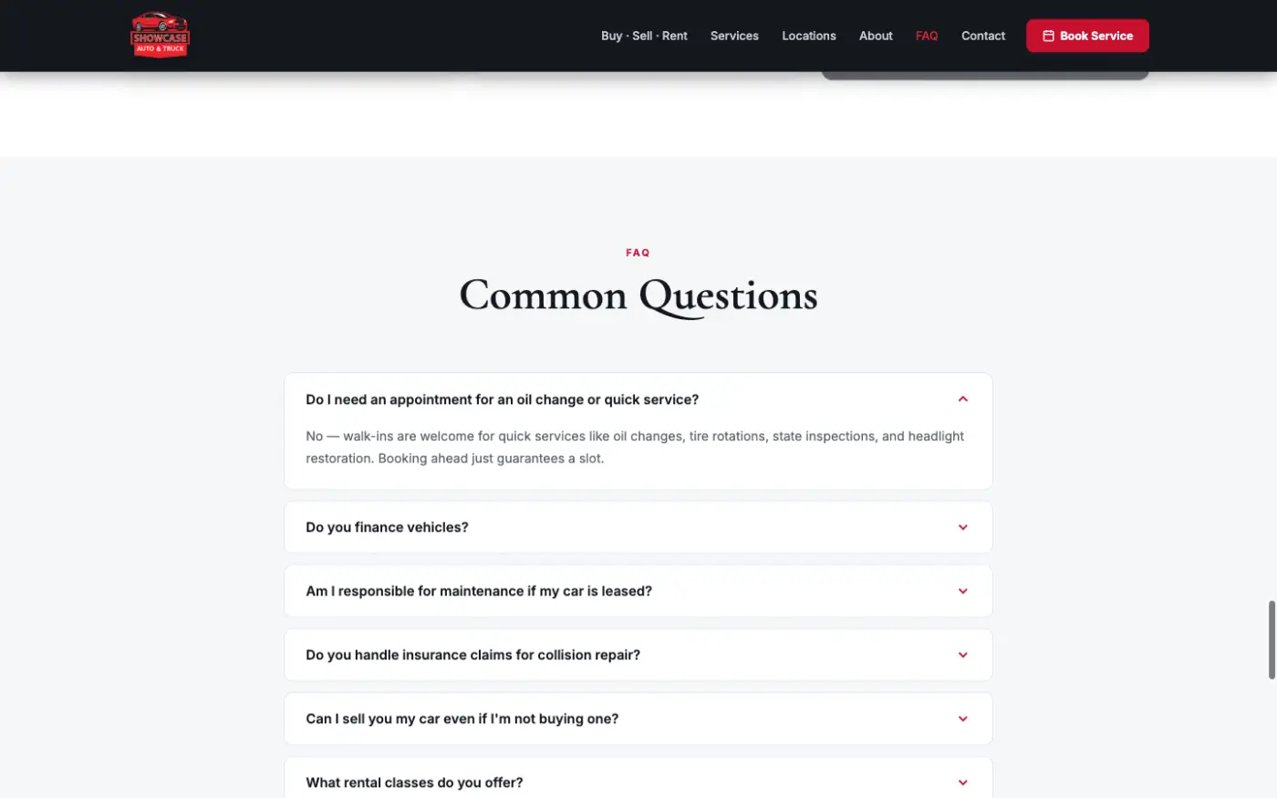 FAQ expanded