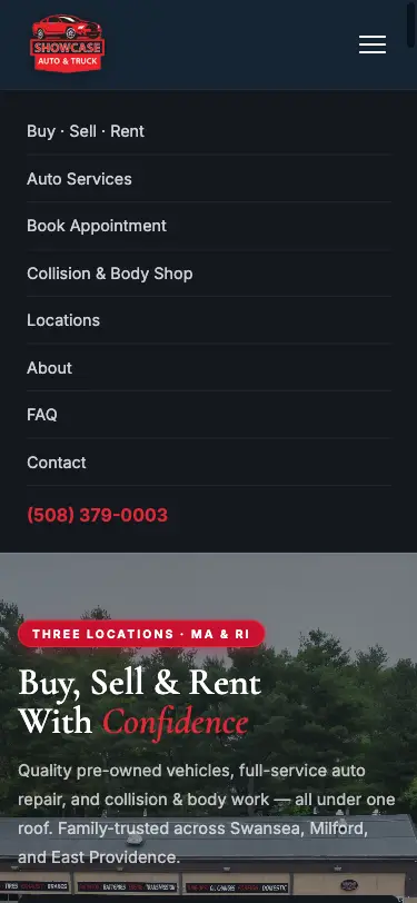 Mobile nav open